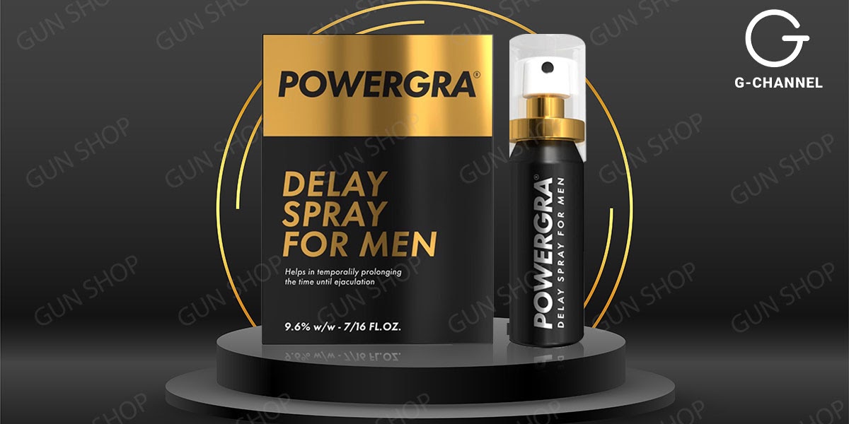 Chai xịt chống xuất tinh Powergra Delay Spray For Men